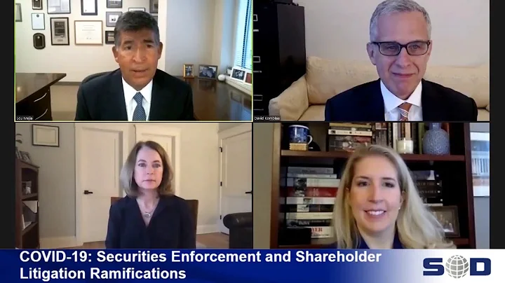 COVID-19: Securities Enforcement and Shareholder L...
