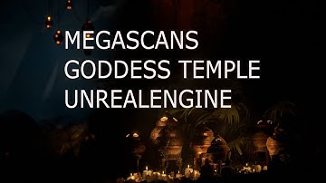 Megascans Goddess Temple - Unrealengine - 4K