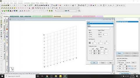 create a radial grid in stadd pro v8i / edit in radial grid in stadd pro