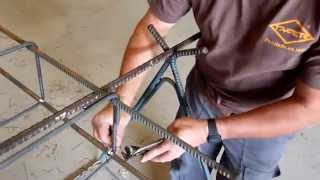 Como hacer ferralla paso a paso  How to do step by step rebar