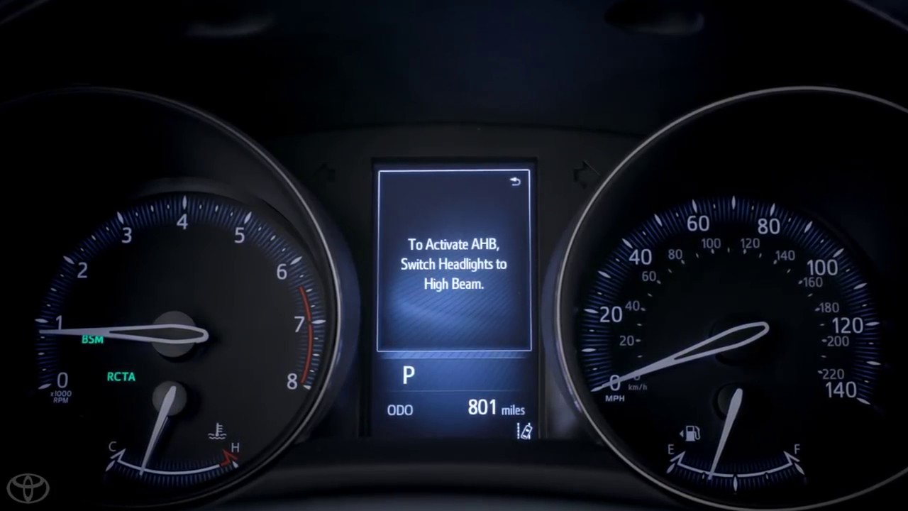 How to use the Automatic High Beams (AHB) Settings and Controls on your