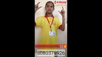 G - CHAMP ABACUS 🧮 ADDITION & SUBTRACTION BY VISUALIZATION ✌️