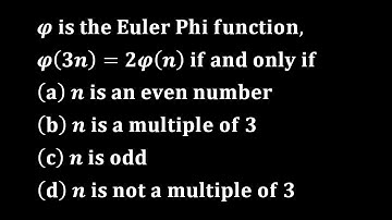 mcq 23 Kerala PSC 2022 HSST euler phi function number theory group theory