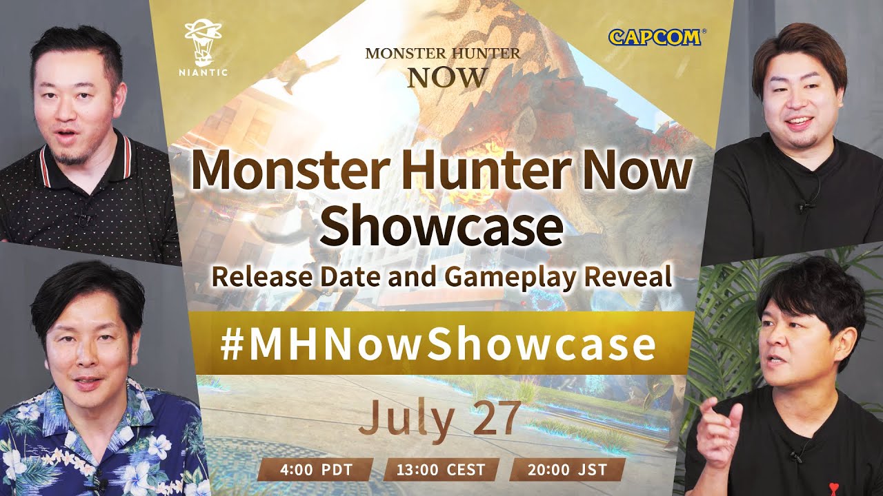 Monster Hunter Now” from Niantic and Capcom Launches Today – Niantic Labs