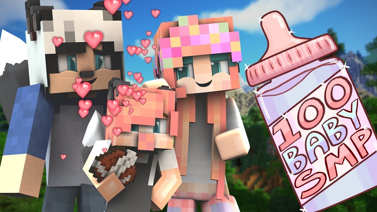 minecraft comes alive pe HAPPY BIRTHDAY BRI! | 100 Baby SMP | EP 38 (Minecraft 100 BABY CHALLENGE W/ My Girlfriend)
