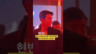 HYUN BIN AT FERRARI EVENT IN SINGAPORE! #hyunbin #sonyejin #binjin #kdrama #shorts #reels #reels