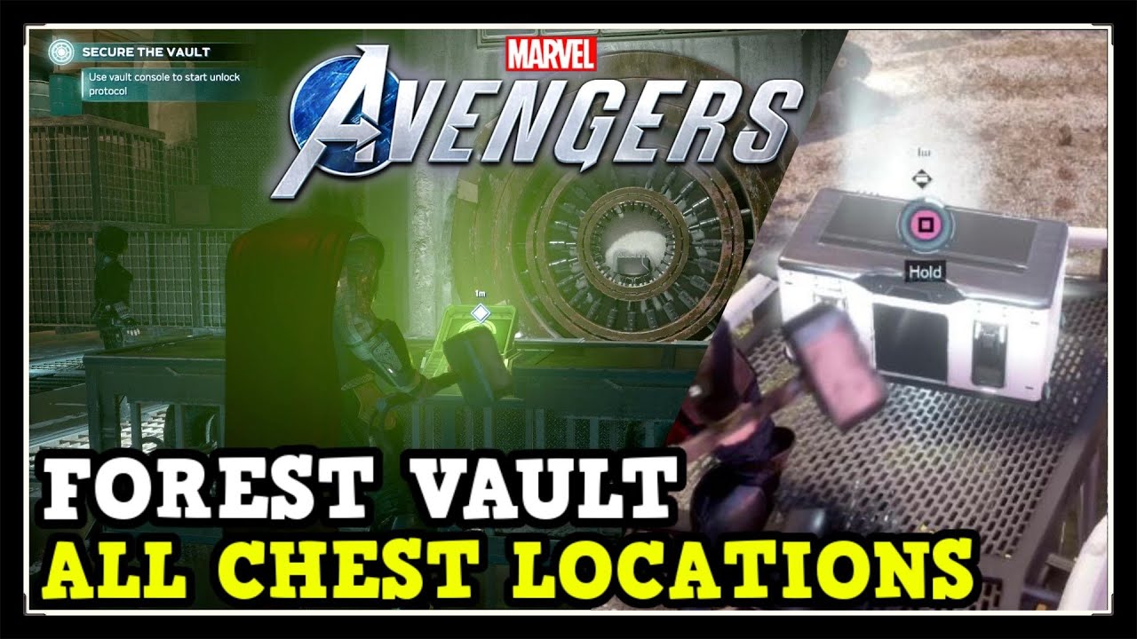 Marvel Avengers Game Forest Vault All Chest Locations (Collectibles