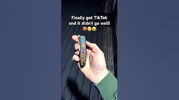 TikTok hates cool knives & knife skills apparently! 🙄 #shorts #knife #skills #tiktok #edc #ytshorts