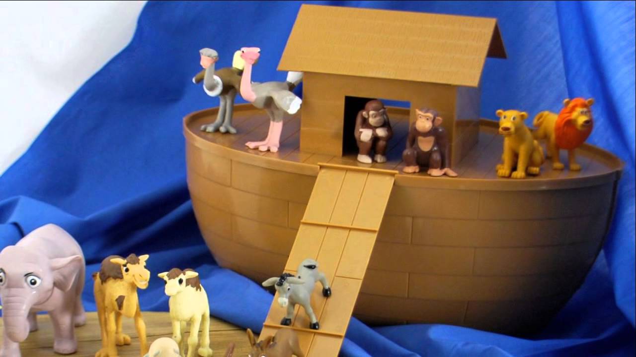 noah's ark figurine set