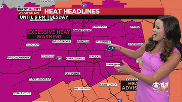 First Alert Weather Day: Excessive heat warning in effect