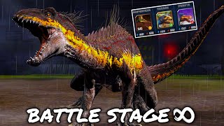 Jurassic World: The Game EP514 BATTLE STAGE INFINITY