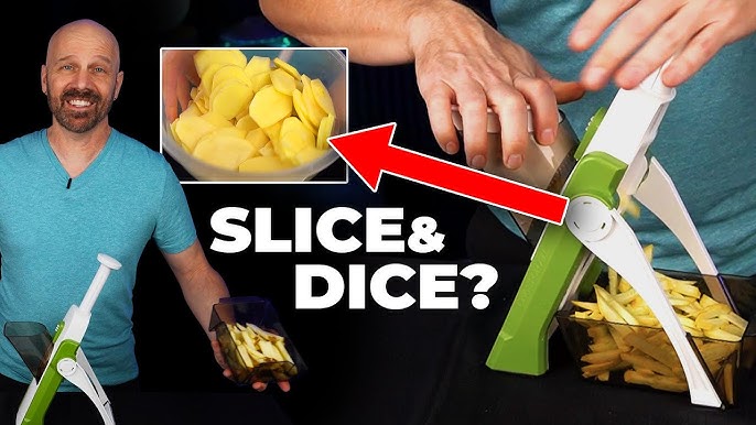 How to use ONCE FOR ALL Rapid-prep Mandoline Vegetable Slicer