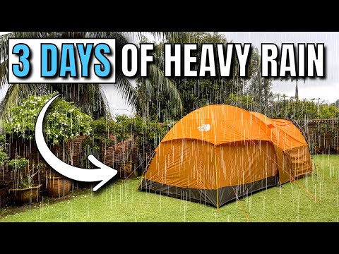 [RAIN TEST] The North Face Wawona 6-Person Tent