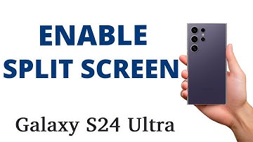 How to ENABLE MULTI WINDOW SWIPE for SPLIT SCREEN on the Galaxy S24 Ultra!