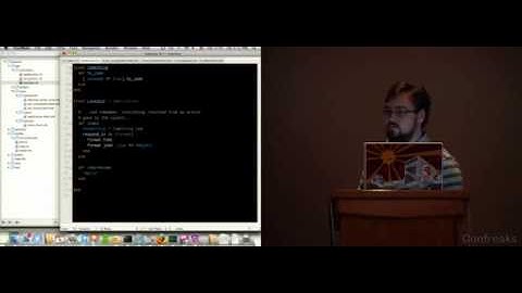 LoneStar RubyConf 2008 - Merb the Pocket Rocket Framework