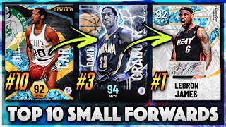 TOP 10 SMALL FORWARDS IN NBA 2K22 MyTEAM