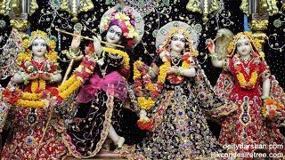 Sri Sri Radha Gopinath Temple Sringar Arati Darshan 22nd June 2018 Live from ISKCON Chowpatty,Mumbai