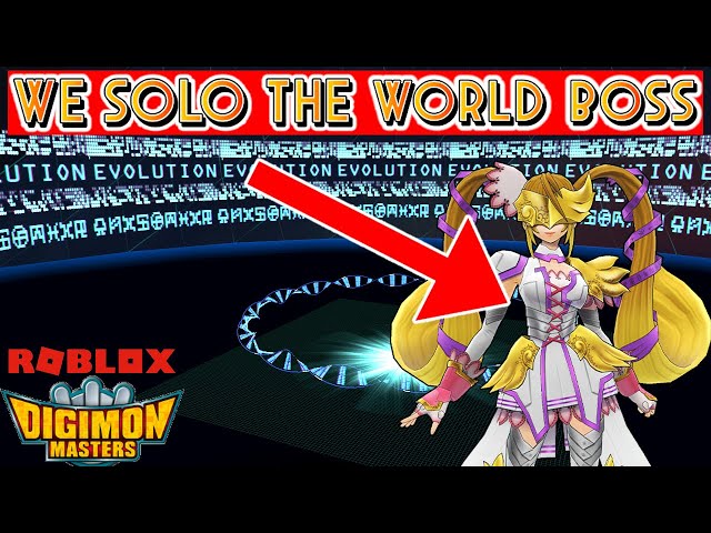 Digimon Masters: We Solo'd the World Boss! Beating World Boss