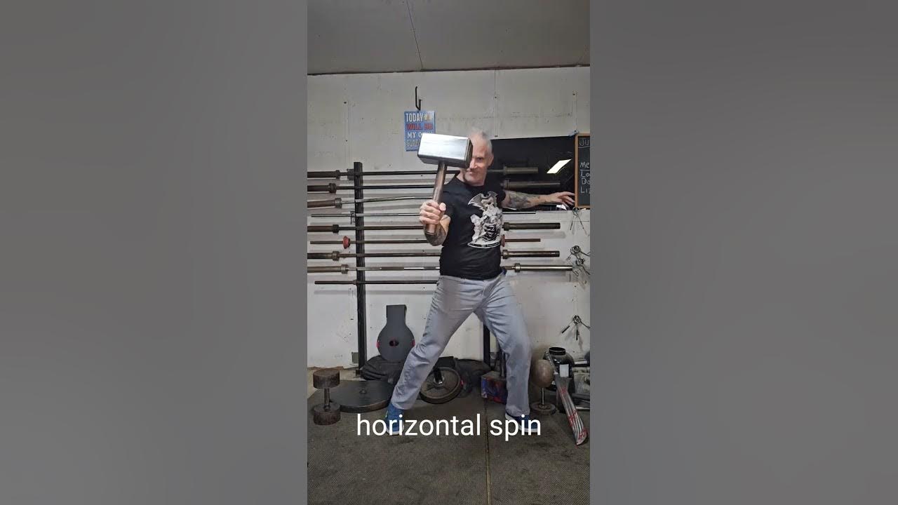 Thor Hammer Flipping exercises grip strength coordination YouTube