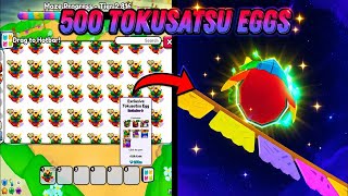 🥚Hatching 500 New Exclusive Tokusatsu Eggs In Pet Simulator 99