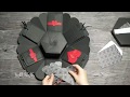 DIY Explosion Box Scrapbook (Hexagon)