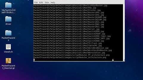 How to install packet tracer 6.3 in linux
