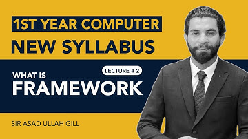 Framework | SDLC | 1st Year Computer Science - Chapter 1 - Lec 1 | ICS | 11 class | 2025
