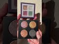 LH Shimmer Saga Quad Swatches vs. Enchanted Secrets Palette #shorts #makeup #sparkly