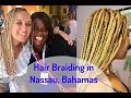 Hair braiding in the bahamas  carnival liberty cruise  miranda rosanne