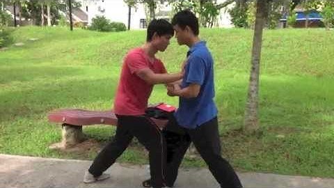tai chi secret movements ak kok vs Jon tai chi push hands