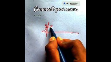 how to name style K letter✍️😍#viral #kasish#youtubeshorts #handwriting#signature #calligraphy