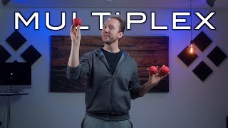 Easy 3 Ball Multiplex Trick Tutorial - Old school juggling trick