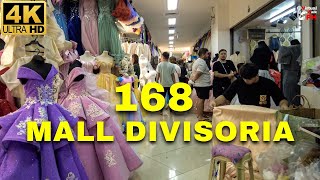 [4K] Most Popular Bargain Mall | 168 Shopping Mall Divisoria Binondo | Virtual Tour Philippines