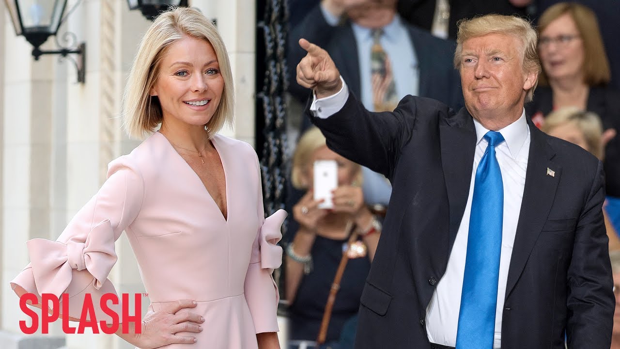Kelly Ripa Warned Donald Trump Not to Run for President Splash News