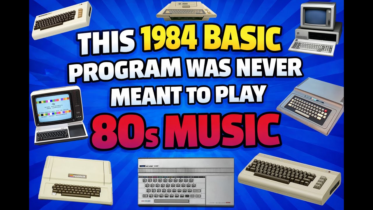 This 1984 BASIC Program Was Never Meant to Play 80s Music