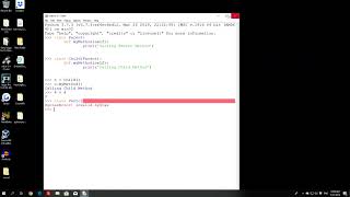 9.7 - Object Oriented Programming - Overriding Methods In A Class