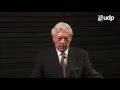 Conferencia "De la utopía a la libertad" con Mario Vargas Llosa, Premio Nobel de Literatura