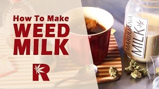 How To Make Marijuana Milk (Cannabis Infused Cream): Cannabasics #40 screenshot 2