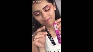 مكياج تتوريال لوك وردي ناعم مع قلتر خفيف مع الآرتست?: غاده عبدالله makeup tutorial