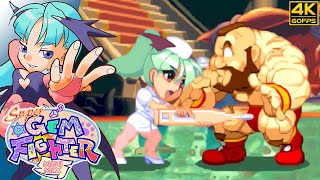 Super Gem Fighter Mini Mix - Morrigan (Arcade / 1997) 4K 60FPS ...