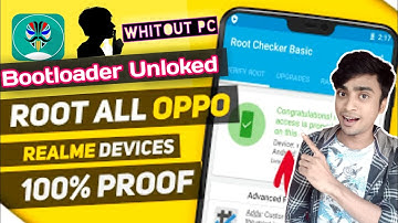 Root ALL Oppo & Bootloader Unlocked Without Pc OPPO A5s A3s oppo Root A5 OPPO A12 A57 Root A57 2022