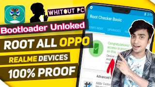 Root ALL Oppo & Bootloader Unlocked Without Pc OPPO A5s A3s oppo Root A5 OPPO A12 A57 Root A57 2022