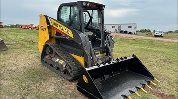 How To Operate Hydraulic Quick Attach On New Holland C327 Tracked Compact Loader