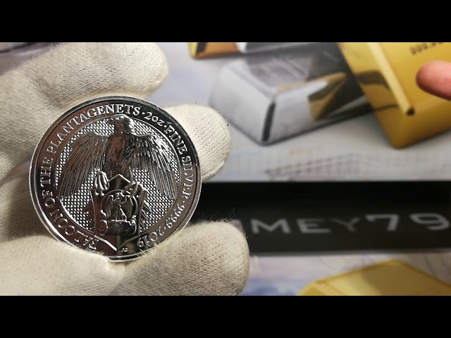 2019 Queens Beast week cont. 2oz Silver 999,9 Falcon of the