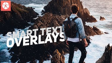 3 Smart Text Overlay Effect With Kinemaster !👌🔥