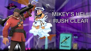 Neon White - Mikey's Hell Rush cleared