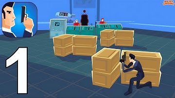 Agent Action - Spy Shooter - Gameplay Walkthrough Part 1 Android, iOS