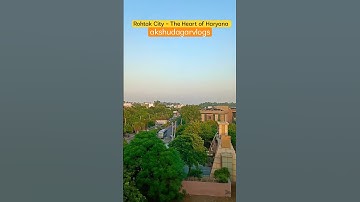 Rohtak City Haryana #rohtak #rohtakcity #haryana #shortsvideo #shorts #mdurohtak #smartcity #india