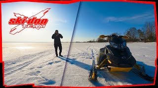 Рыбинск Ski Doo 600 Остров Юршинский и Рыбинское море