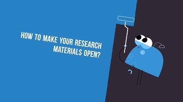 How to get started with open research materials